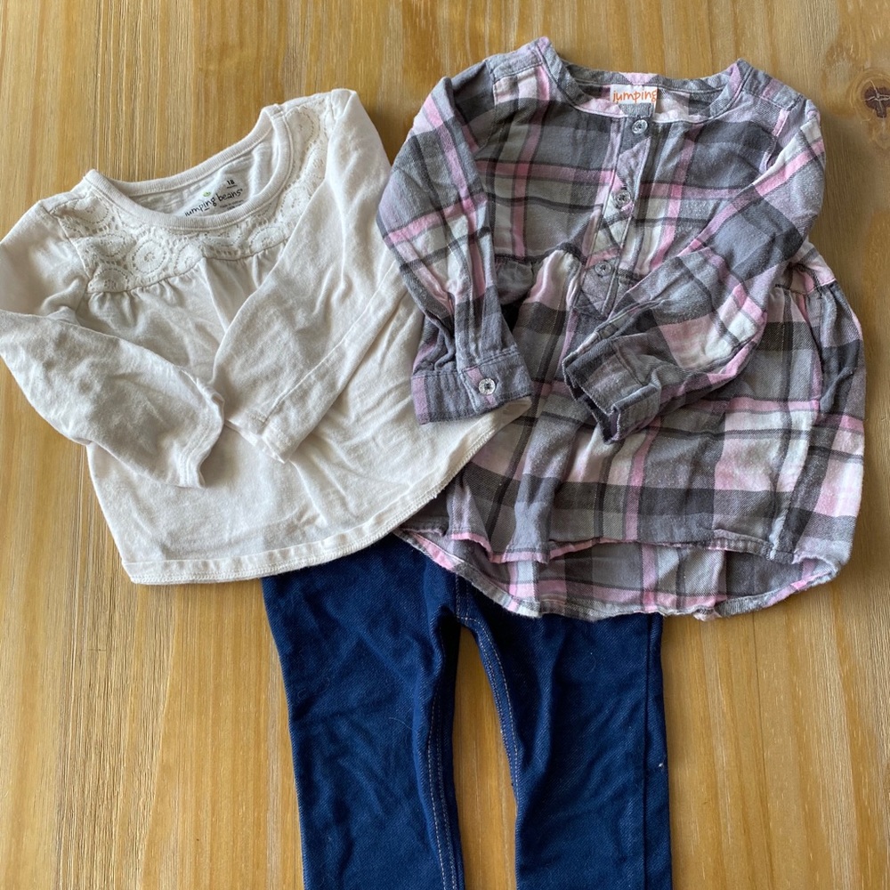 💚 3/$25 Baby Girl 18M Fall Outfit Bundle